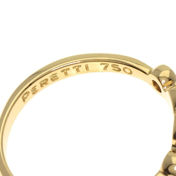 TIFFANY & CO. 18k Yellow Gold Diamond Ring - Picture 5 of 9